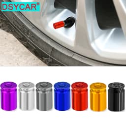 4PCS Tire Valve Stem Caps for Car Tires Universal Stem Covers for Car Leak Proof Stem Cover for SUV Truck Bicycle Motorcycles