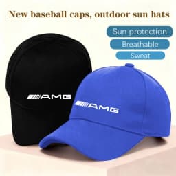 Car Baseball Cap Hip Hop Hat Unisex Style Adjustable Dad Hat For Mercedes Benz Amg W203 W204 W205 W211 W463 W210 Car Accessories