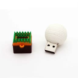JASTER Football USB Flash Drives 128GB Basketball Memory Stick 64GB Golf Ball Pen Drive 32GB Tennis Pendrive 16GB Creative Gift