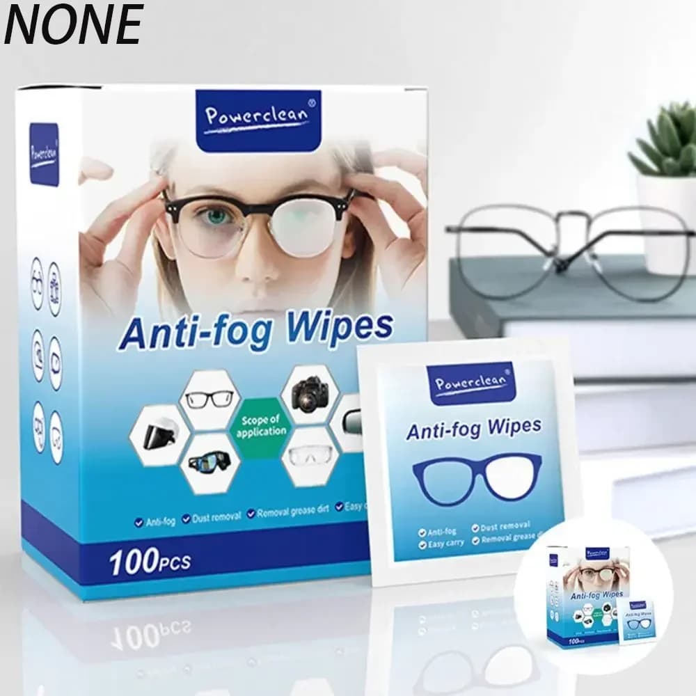 10/30/50100pcs/box Glasses Wet Cleaner Clean Disposable Anti Fog Mist Dust Remover Cleaning Lens Towels Sunglasses Phone Screen