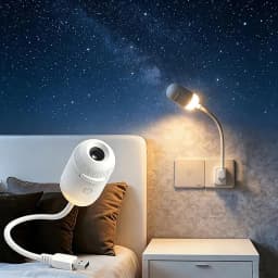Mini Galaxy Star Projector Night Light – Starry Sky Ambient Lamp For Car Bedroom Sleep Decoration Lighting