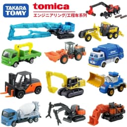 Takara Tomy Tomica 1/64 Engineering Construction Transportation Truck Car Diecast Alloy Model Kids Xmas Gift Toys for Boys