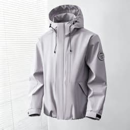 JNLN Men's Women's Waterproof Hiking Jacket Trekking Camping Mountaineering Windbreaker Unisex Outdoor Sport Windproof Rain Coat