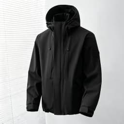 JNLN Men's Women's Waterproof Hiking Jacket Trekking Camping Mountaineering Windbreaker Unisex Outdoor Sport Windproof Rain Coat