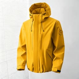 JNLN Men's Women's Waterproof Hiking Jacket Trekking Camping Mountaineering Windbreaker Unisex Outdoor Sport Windproof Rain Coat
