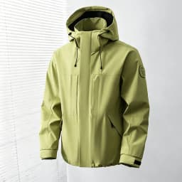 JNLN Men's Women's Waterproof Hiking Jacket Trekking Camping Mountaineering Windbreaker Unisex Outdoor Sport Windproof Rain Coat
