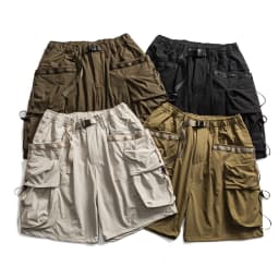 Men's Summer Multi Pocket Outdoor Loose Casual Function Cargo Shorts Cityboy Fashion Techwear Quick Dry Sports Shorts Short Pant