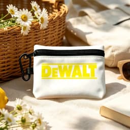C-DeWaltS Cool Fashion Wear-resistant Oxford Cloth Coin Purse Portable Backpack Hanging Card Storage Bag