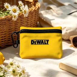 C-DeWaltS Cool Fashion Wear-resistant Oxford Cloth Coin Purse Portable Backpack Hanging Card Storage Bag