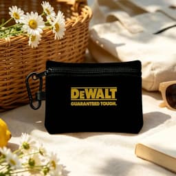 C-DeWaltS Cool Fashion Wear-resistant Oxford Cloth Coin Purse Portable Backpack Hanging Card Storage Bag