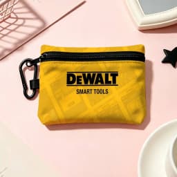 C-DeWaltS Cool Fashion Wear-resistant Oxford Cloth Coin Purse Portable Backpack Hanging Card Storage Bag