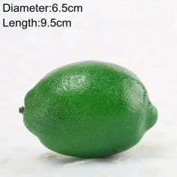 Artificial Fruits and Vegetables Home Decoration Fake Orange Peach Apple Pear Grape Lemon Peach Ornament Food Photography Props