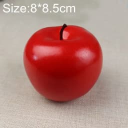 Artificial Fruits and Vegetables Home Decoration Fake Orange Peach Apple Pear Grape Lemon Peach Ornament Food Photography Props