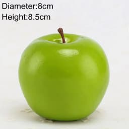 Artificial Fruits and Vegetables Home Decoration Fake Orange Peach Apple Pear Grape Lemon Peach Ornament Food Photography Props