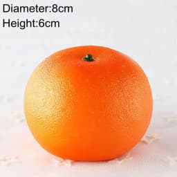 Artificial Fruits and Vegetables Home Decoration Fake Orange Peach Apple Pear Grape Lemon Peach Ornament Food Photography Props