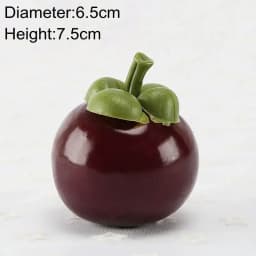 Artificial Fruits and Vegetables Home Decoration Fake Orange Peach Apple Pear Grape Lemon Peach Ornament Food Photography Props