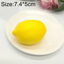 Artificial Fruits and Vegetables Home Decoration Fake Orange Peach Apple Pear Grape Lemon Peach Ornament Food Photography Props