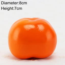 Artificial Fruits and Vegetables Home Decoration Fake Orange Peach Apple Pear Grape Lemon Peach Ornament Food Photography Props