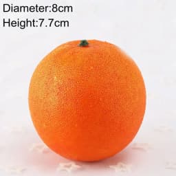Artificial Fruits and Vegetables Home Decoration Fake Orange Peach Apple Pear Grape Lemon Peach Ornament Food Photography Props