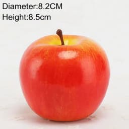 Artificial Fruits and Vegetables Home Decoration Fake Orange Peach Apple Pear Grape Lemon Peach Ornament Food Photography Props