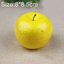 Artificial Fruits and Vegetables Home Decoration Fake Orange Peach Apple Pear Grape Lemon Peach Ornament Food Photography Props