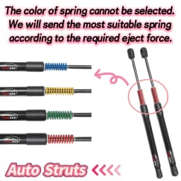 Automatic Open Struts With Pop Springs For BMW 1 Series F20 Hatchback 2011-2019 Rear Trunk Boot Shock Dampers Cylinders Supports
