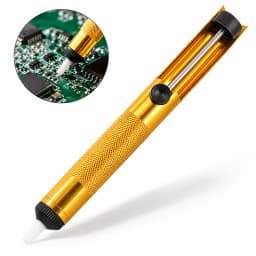 Soldering Sucker Pen Aluminum Metal Desoldering Pump Suction Tin Gun Removal Vacuum Soldering Iron Desolder Hand Welding Tools