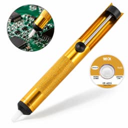 Soldering Sucker Pen Aluminum Metal Desoldering Pump Suction Tin Gun Removal Vacuum Soldering Iron Desolder Hand Welding Tools