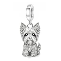 Pan Charms Puppy Dog Paw Print Pet Lover Pendant Charm Beads Fit Original Bracelet Jewelry DIY Birthday Gift for Her/Him Women