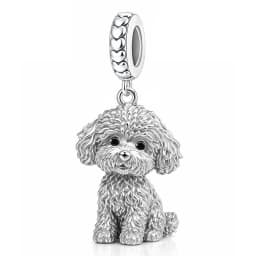 Pan Charms Puppy Dog Paw Print Pet Lover Pendant Charm Beads Fit Original Bracelet Jewelry DIY Birthday Gift for Her/Him Women
