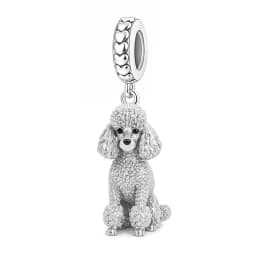 Pan Charms Puppy Dog Paw Print Pet Lover Pendant Charm Beads Fit Original Bracelet Jewelry DIY Birthday Gift for Her/Him Women