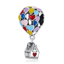 Wostu 925 Sterling Silver Travel Landmark Charms Camera Globe Airplane Eiffel Tower Big Ben Dangle Beads Fit Bracelet Women DIY