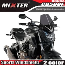 For HONDA CB500F CB 500 F CB500-F 2016-2024 2021 2019 2018 2017 Motorcycle Touring Sports WindScreen Windshield Visor Deflector