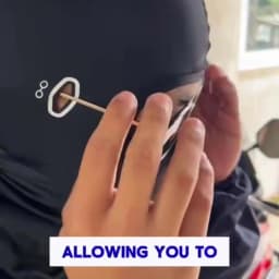 For Kawasaki Ninja H1 H1R H10R H2 H2R H125R Motorcycle Balaclava Summer UV Protection Glasses Face Breathable Hole Winter Warm