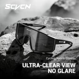 SCVCN New Photochromic Sports Cycling Glasses Men Women Running Sunglasses UV400 Mountain Camping Fishing Eyewear MTB Goggles