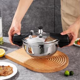 Kitchen Gas Pressure Cooker, 80KPa, Pressure Cooker, Rice Cooker, Energy-saving, Safety Protection, Fast Cooking Machinery