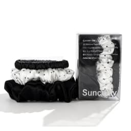 6A grade 100% silk Fabric Women Hair Scrunchies 22 Momme High Quality Hair Ties set Combination Hairbands Hair Accessories