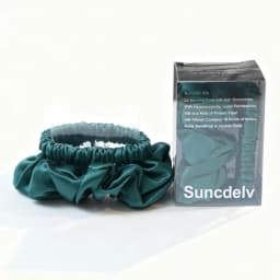 6A grade 100% silk Fabric Women Hair Scrunchies 22 Momme High Quality Hair Ties set Combination Hairbands Hair Accessories