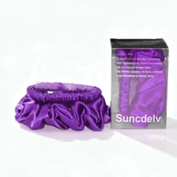 6A grade 100% silk Fabric Women Hair Scrunchies 22 Momme High Quality Hair Ties set Combination Hairbands Hair Accessories