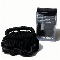 6A grade 100% silk Fabric Women Hair Scrunchies 22 Momme High Quality Hair Ties set Combination Hairbands Hair Accessories