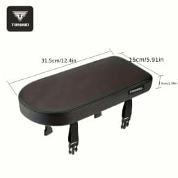 TOSUOD Bicycle Backseat Cushion Soft Comfortable Bike Seat For Men & Women Easy Installation Detachable Bicycle Parts