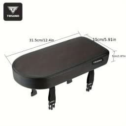 TOSUOD Bicycle Backseat Cushion Soft Comfortable Bike Seat For Men & Women Easy Installation Detachable Bicycle Parts