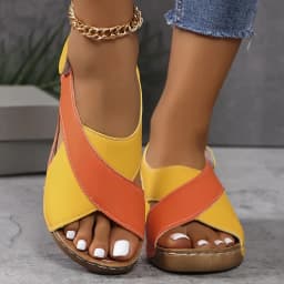 Women Platform Sandals Summer Mix Color Sandals Luxury Designer Shoes for Women Casual Beach Sandals Custom Casual Shoes