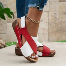 Women Platform Sandals Summer Mix Color Sandals Luxury Designer Shoes for Women Casual Beach Sandals Custom Casual Shoes