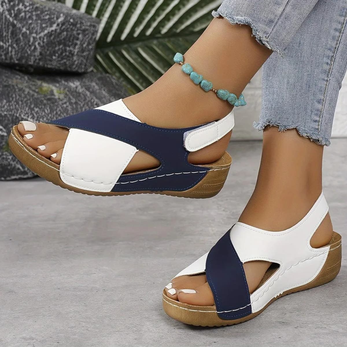 Women Platform Sandals Summer Mix Color Sandals Luxury Designer Shoes for Women Casual Beach Sandals Custom Casual Shoes