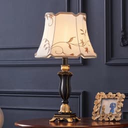 Modern Hotel Bedside Lamp Table Nordic Ins Fabric Desk Light Classical High-End Luxury Household Living Room Study Desk Lamp