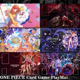 Hot One Piece Tcg Play Mat DIY Non-Slip Rubber Mat Anime Card Game Battlefield Desk Pad Kids Toy Gift Collection