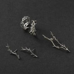 Vintage Ins Style Adherence Men's and Women's Rings with Branches, Thorns, Couples' Ring Gifts, Fashion and Personality