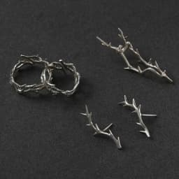 Vintage Ins Style Adherence Men's and Women's Rings with Branches, Thorns, Couples' Ring Gifts, Fashion and Personality