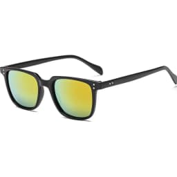 Retro Ultra light Rivets Square Sunglasses Women Fashion Brand Designer Rectangle Eyewear UV400 Men Sun Glasses